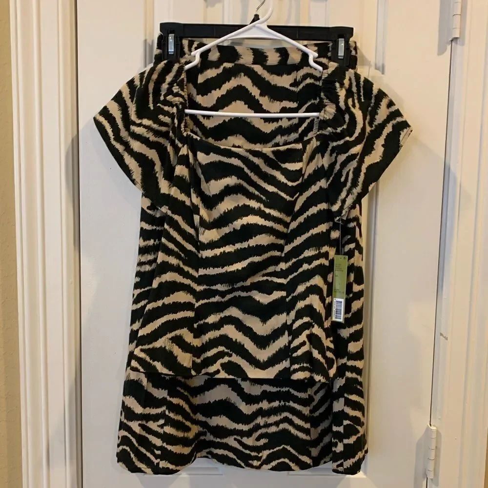 Gianni Bini 2p Set Tiger Fever Print